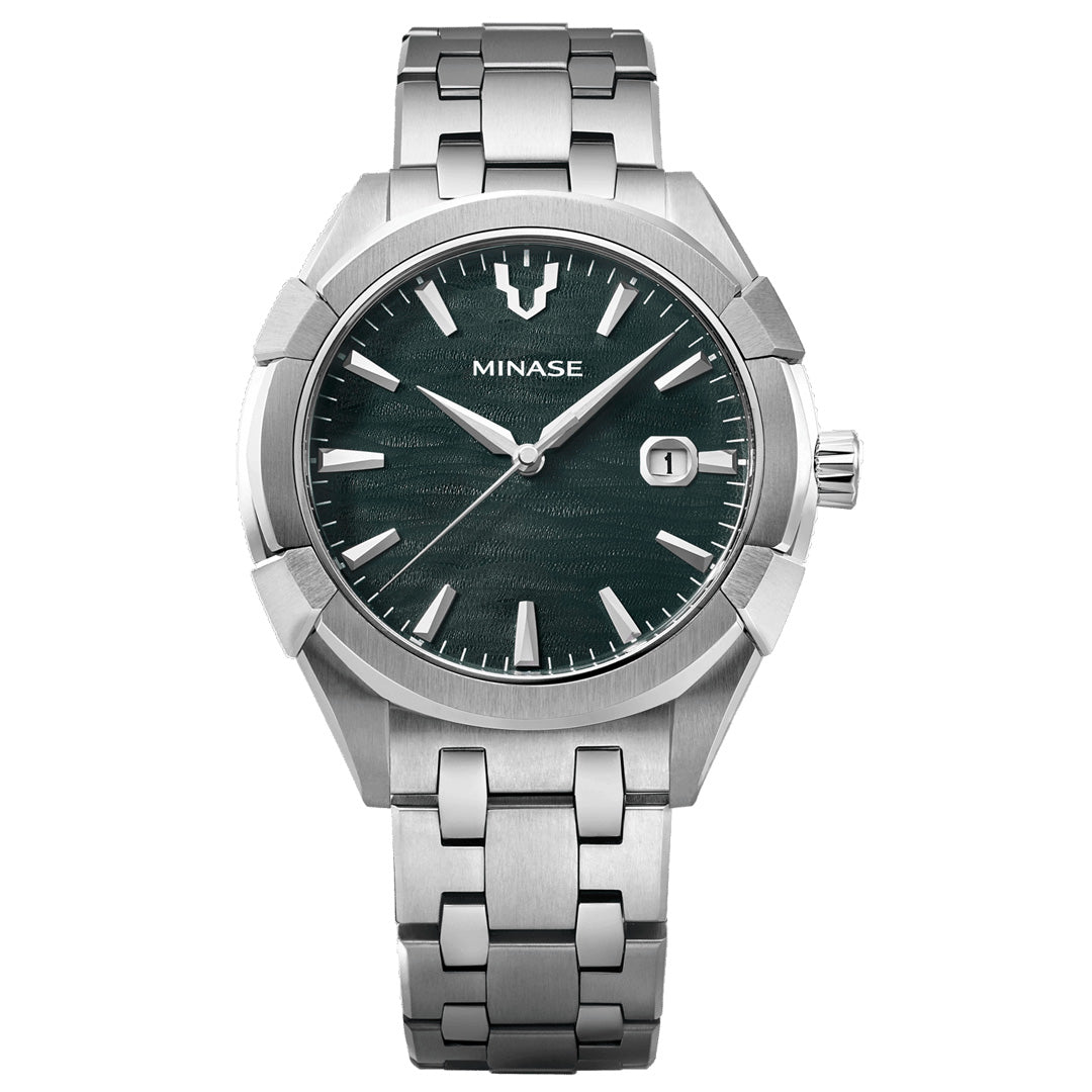 Uruga 42mm Steel - Green