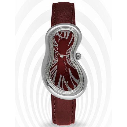 Melting Watch SS 316L Italian Burgundy