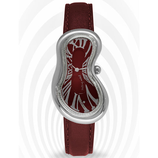 Melting Watch SS 316L Italian Burgundy