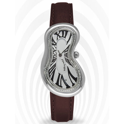 Melting Watch Silver White