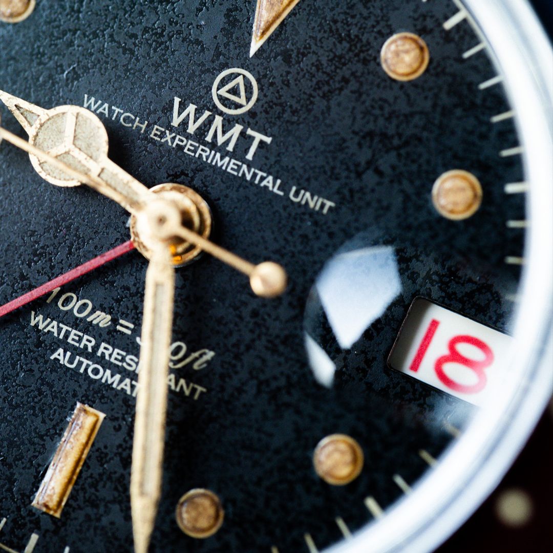 Panton MKII – Black Dial / Heavy Aged
