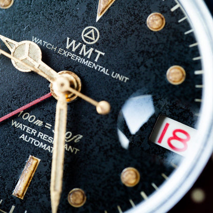 Panton MKII – Black Dial / Heavy Aged