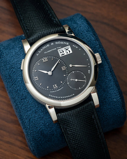 Black Saffiano Signature Strap