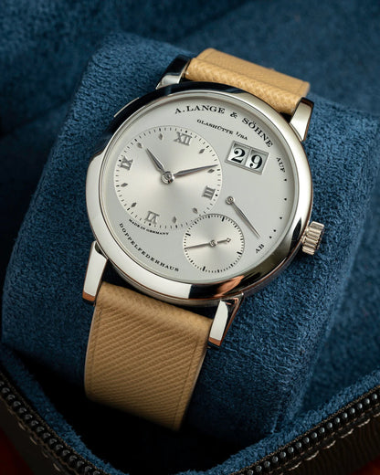 Cream Saffiano Signature Strap