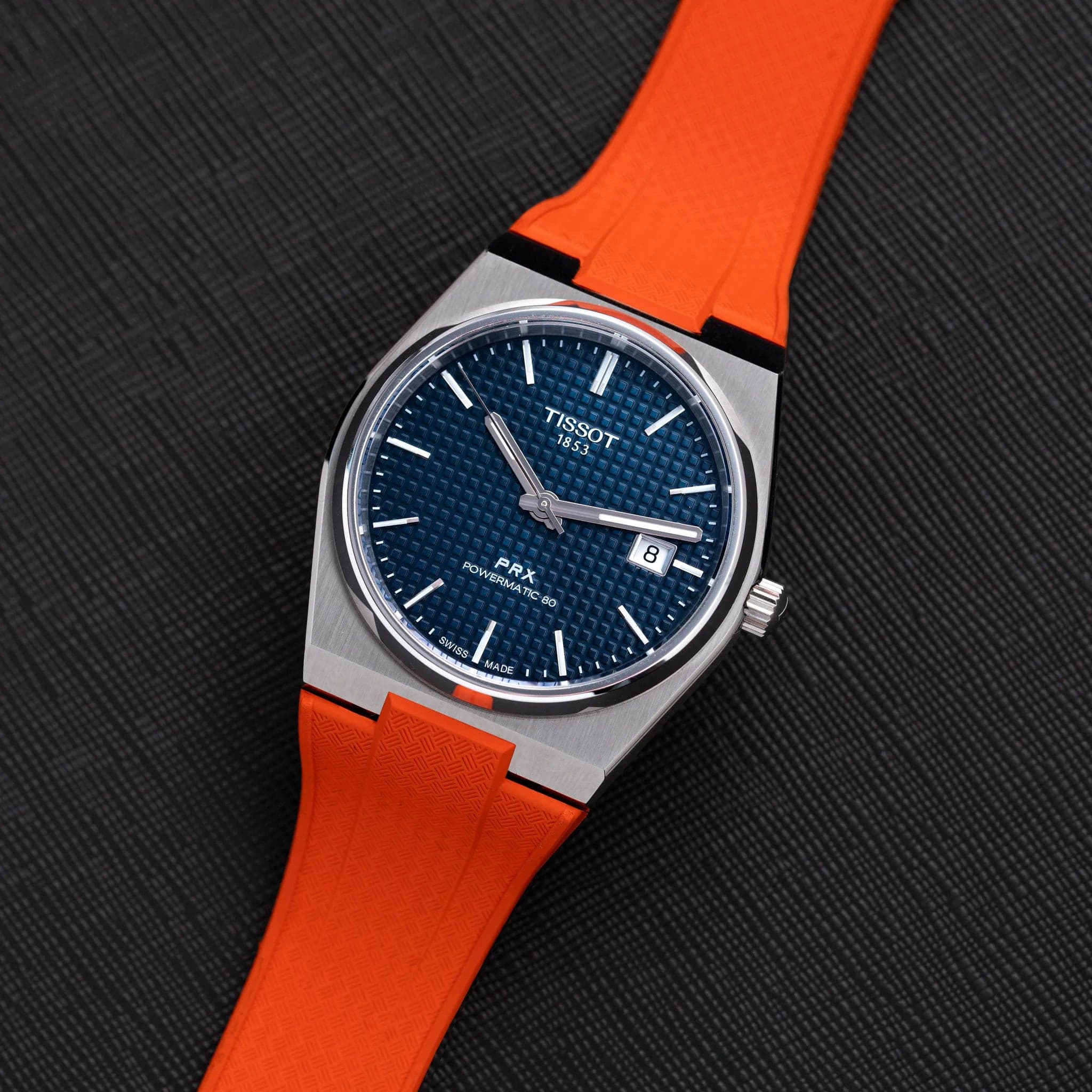 Tissot orange strap online watch