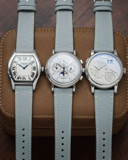 Light Grey Epsom Slim Strap