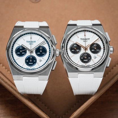 Tissot PRX Chronograph CTS Rubber Strap