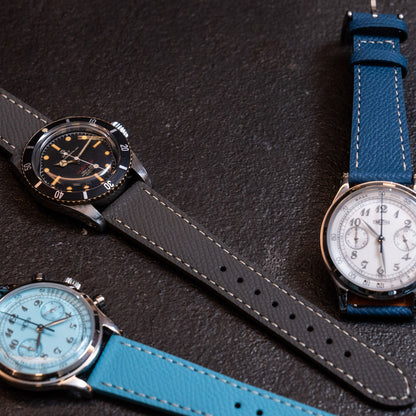 Blue - TK Leather Strap