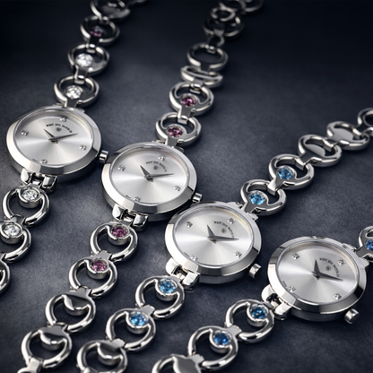Chand - Silver Sunray Diamonds