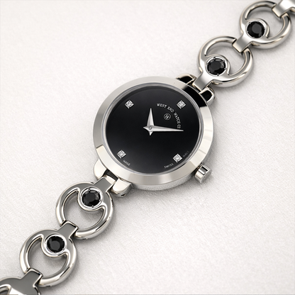 Chand - Black Dial - Spinel