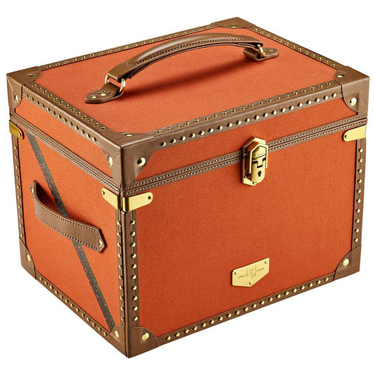 Ida Trunk Jewellery Box - Orange