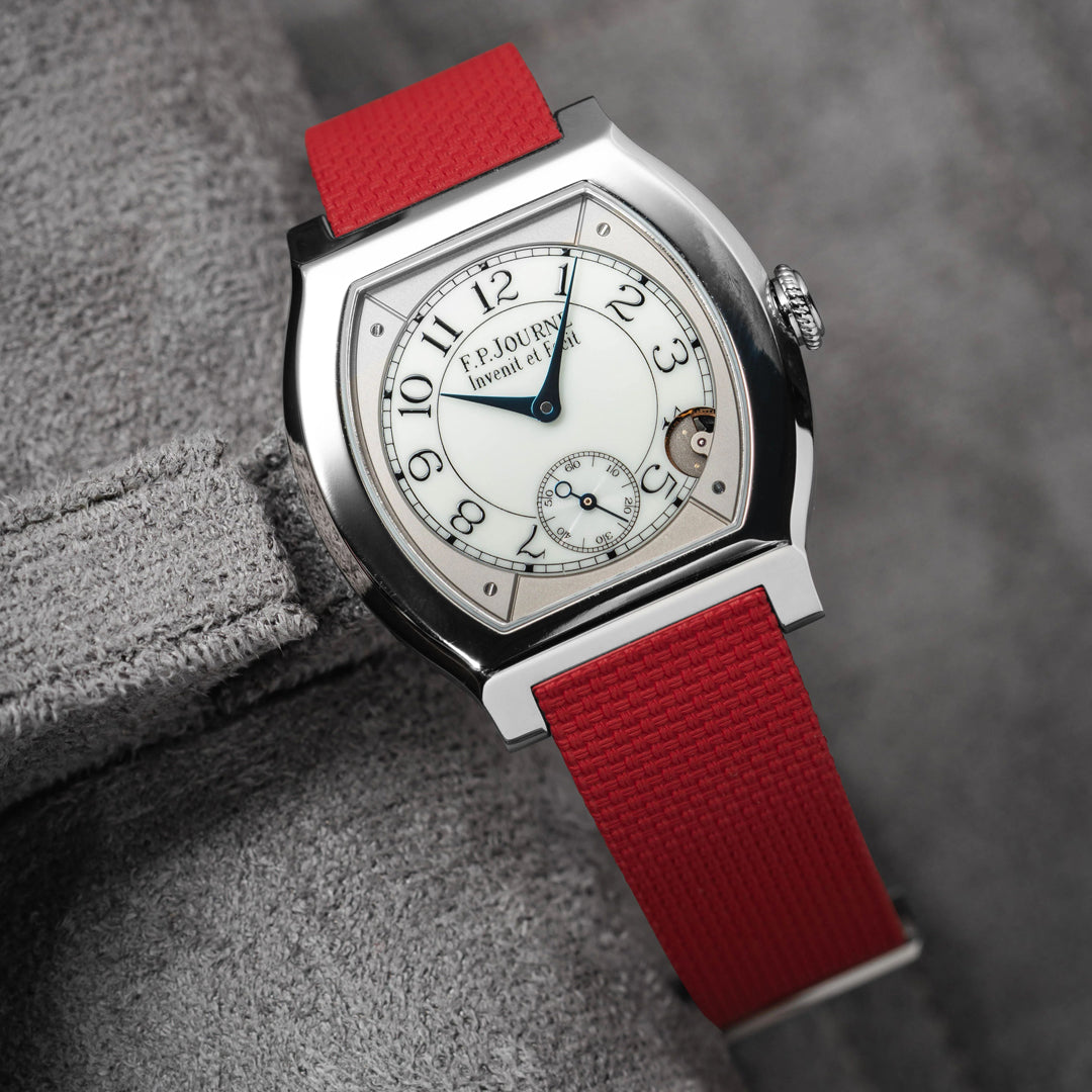 Sailcloth CTS Rubber Strap for F.P. Journe Élégante