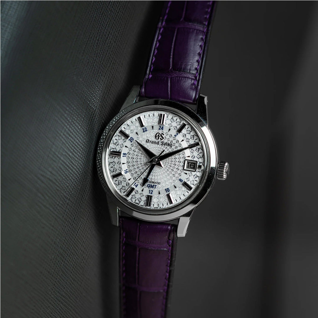 Matte Purple Alligator Signature Strap