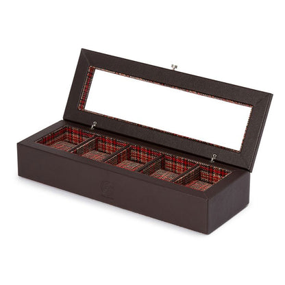 WM BROWN 5 PC Watch Box - Brown