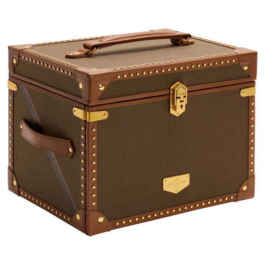 Ida Trunk Jewellery Box - Khaki
