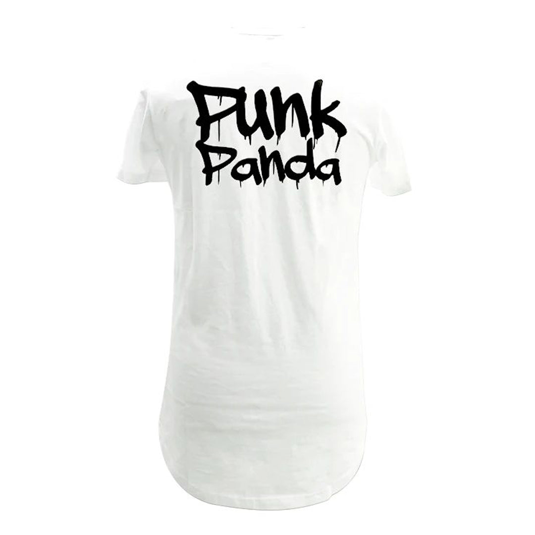 Punk Panda By Rocketbyz T-shirt White