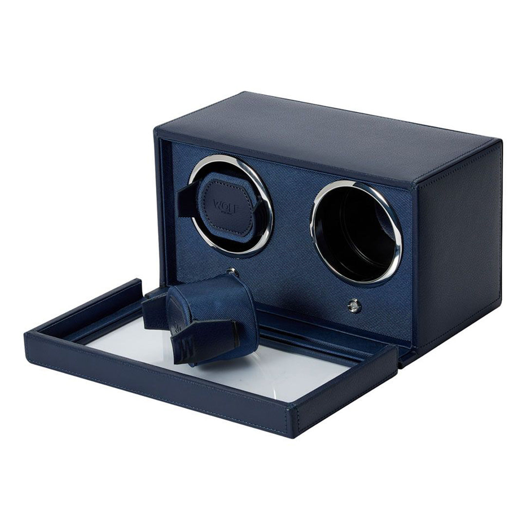 Cub Double Watch Winder with Cover