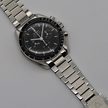 Contemporary Flat Link Bracelet - Omega Speedmaster (Fully Brushed)