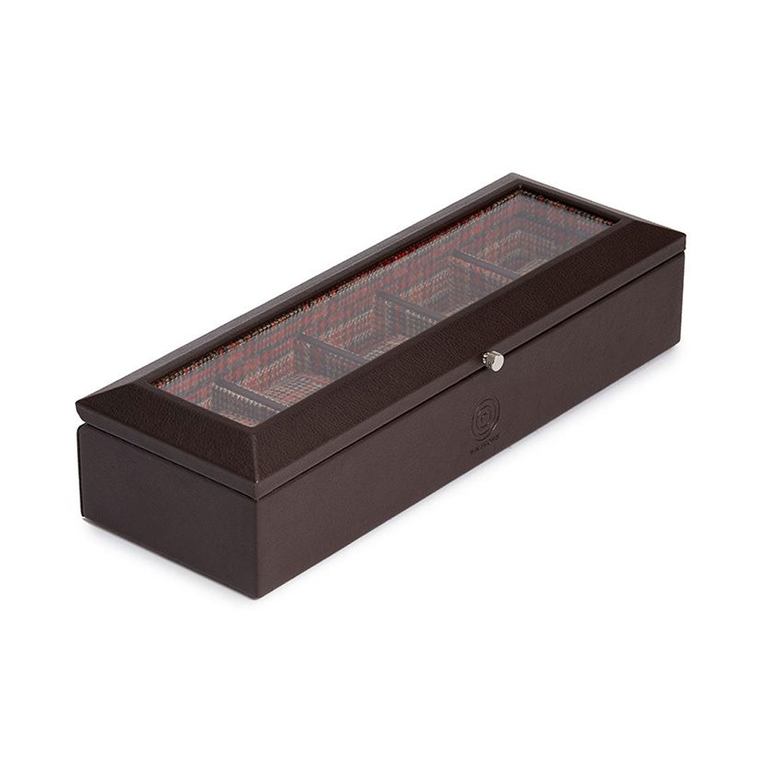 WM BROWN 5 PC Watch Box - Brown