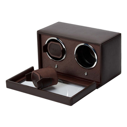 Cub Double Watch Winder with Cover