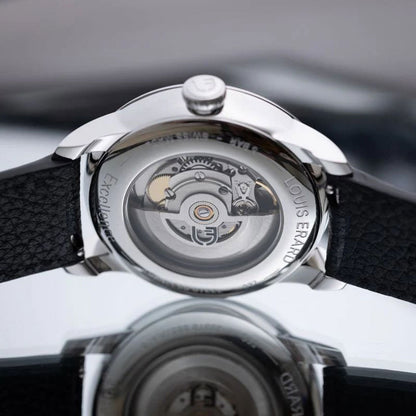 Petite Seconde Guilloché Anthracite Blue