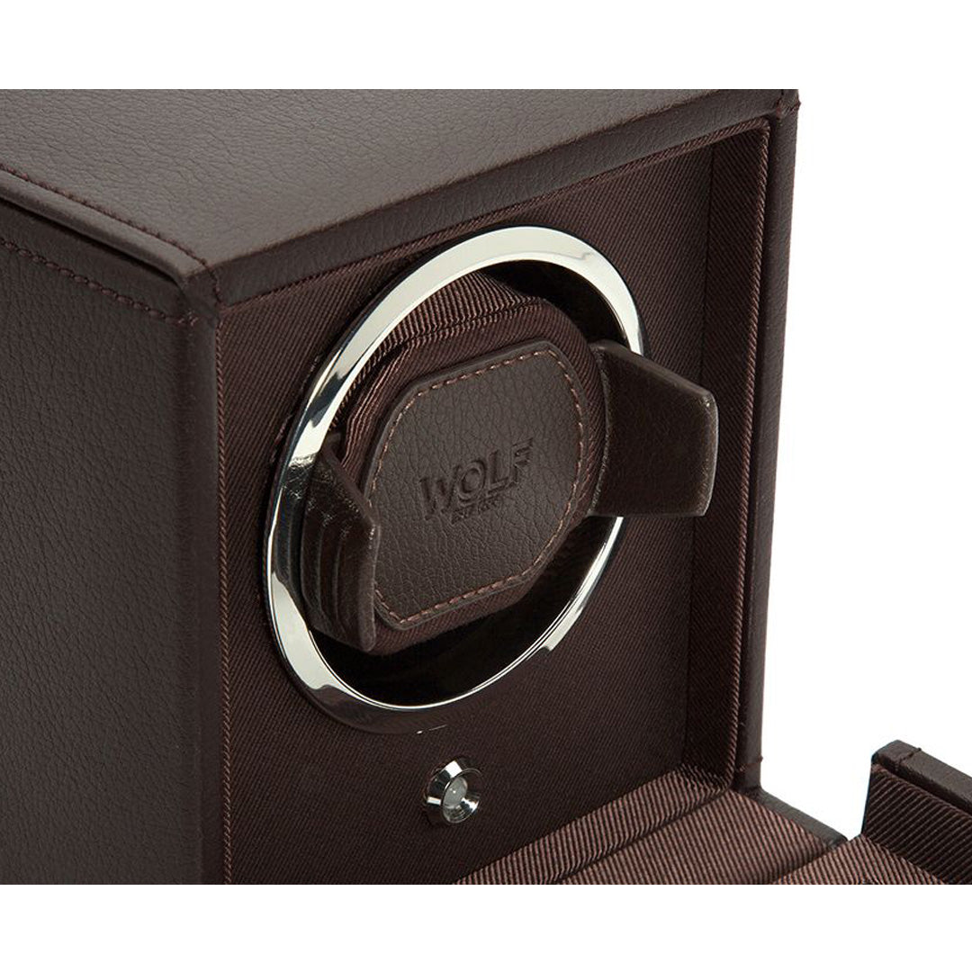 Cub Single Watch Winder with Cover