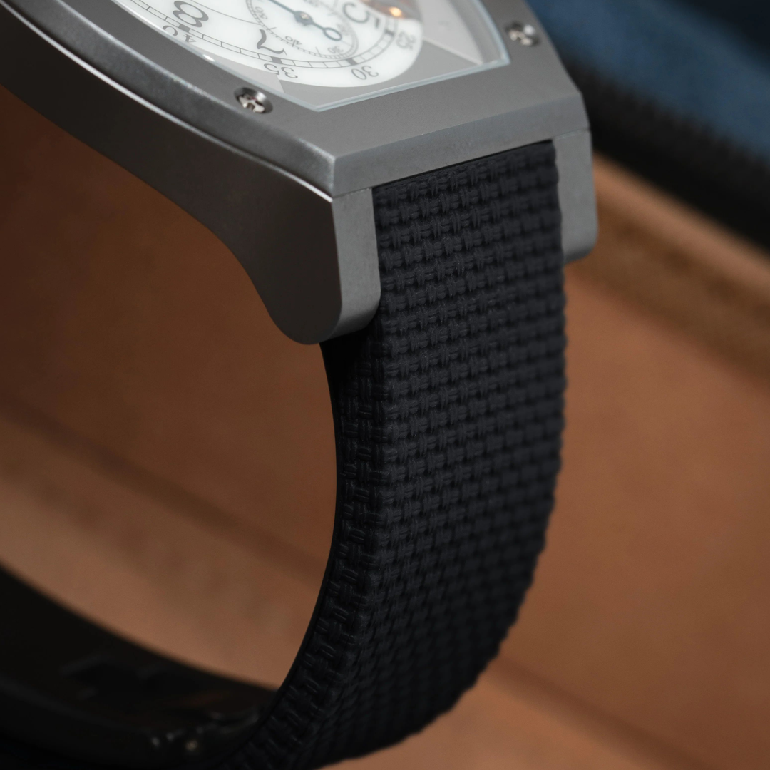 Sailcloth CTS Rubber Strap for F.P. Journe Élégante