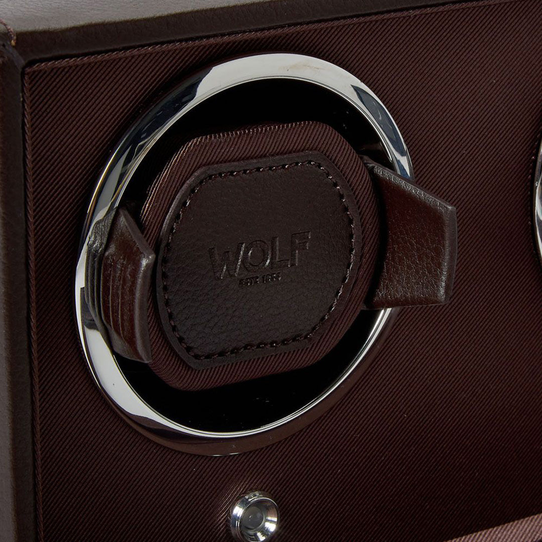 Cub Double Watch Winder with Cover