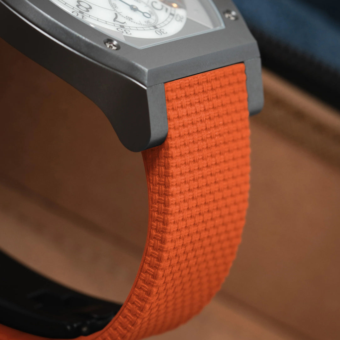 Sailcloth CTS Rubber Strap for F.P. Journe Élégante