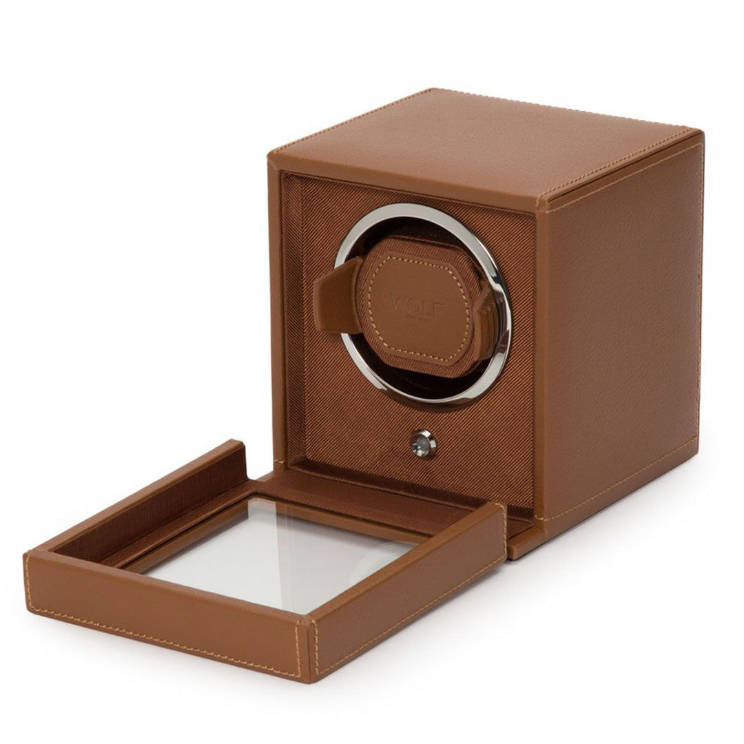 Cub Single Watch Winder with Cover