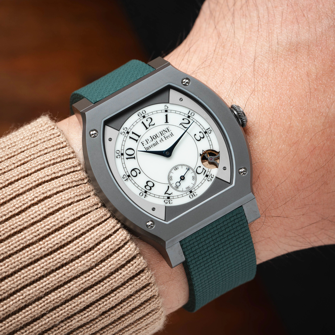 Sailcloth CTS Rubber Strap for F.P. Journe Élégante