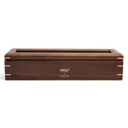 Analog Shift Wood 5 PC Watch Box - Walnut