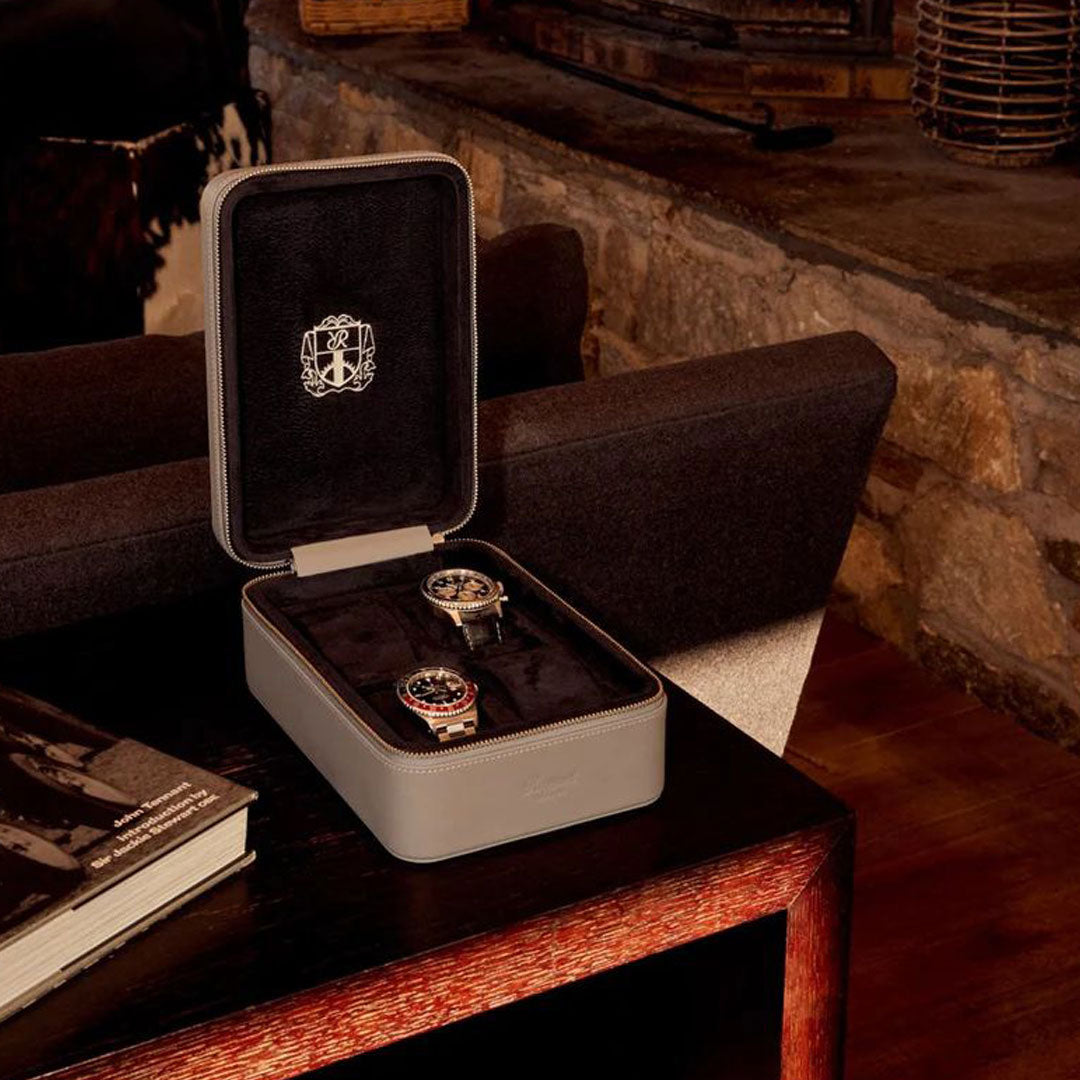 Hyde Park 4 Watch Zip Case