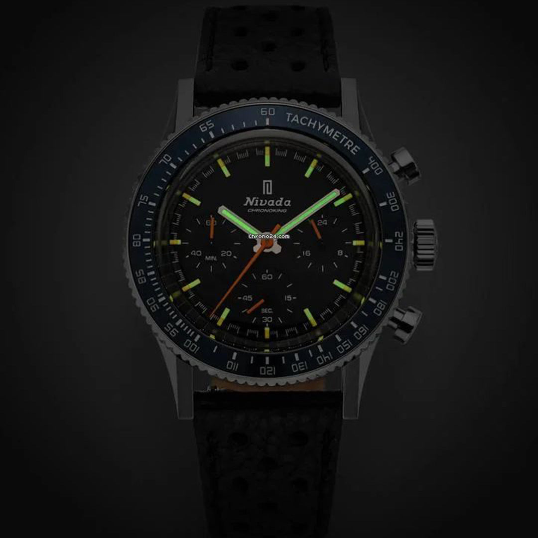 Nivada Chronoking Mecaquartz Tachymeter