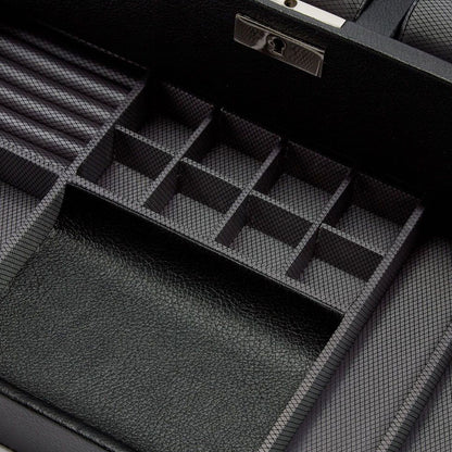 Classic 10 Piece Watch Box with Drawer