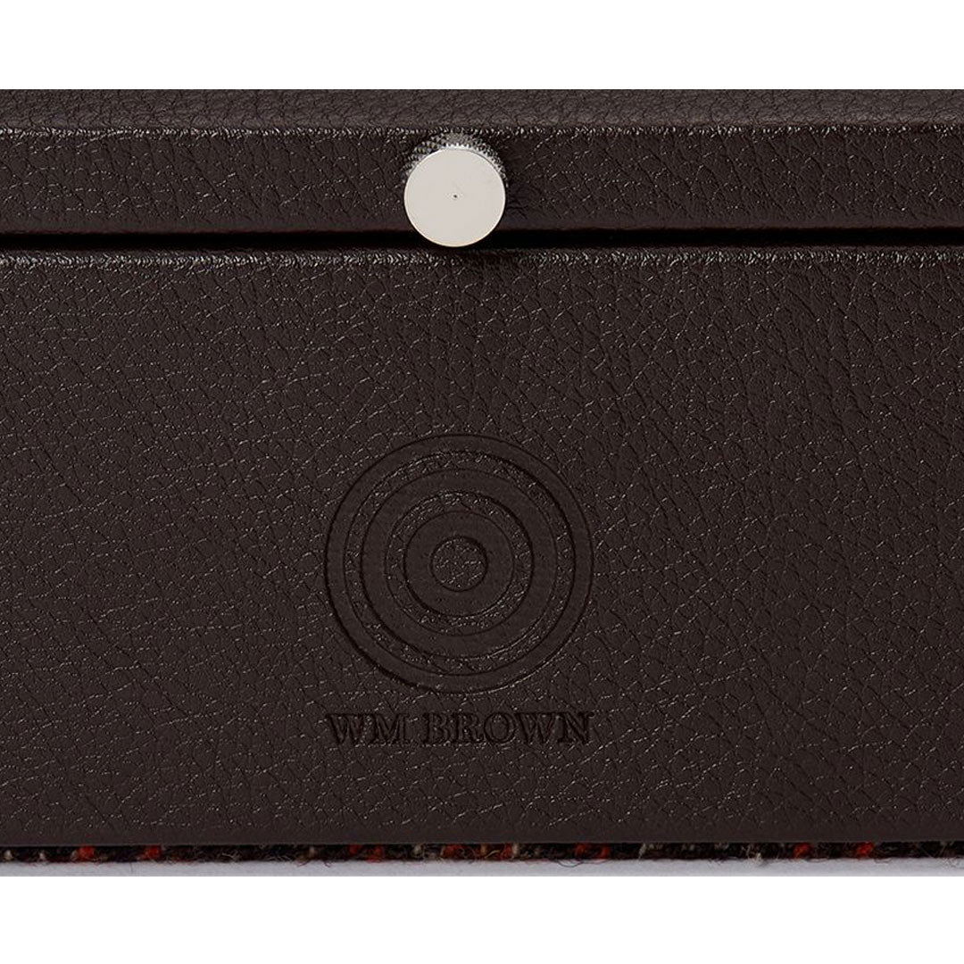 WM BROWN 5 PC Watch Box - Brown