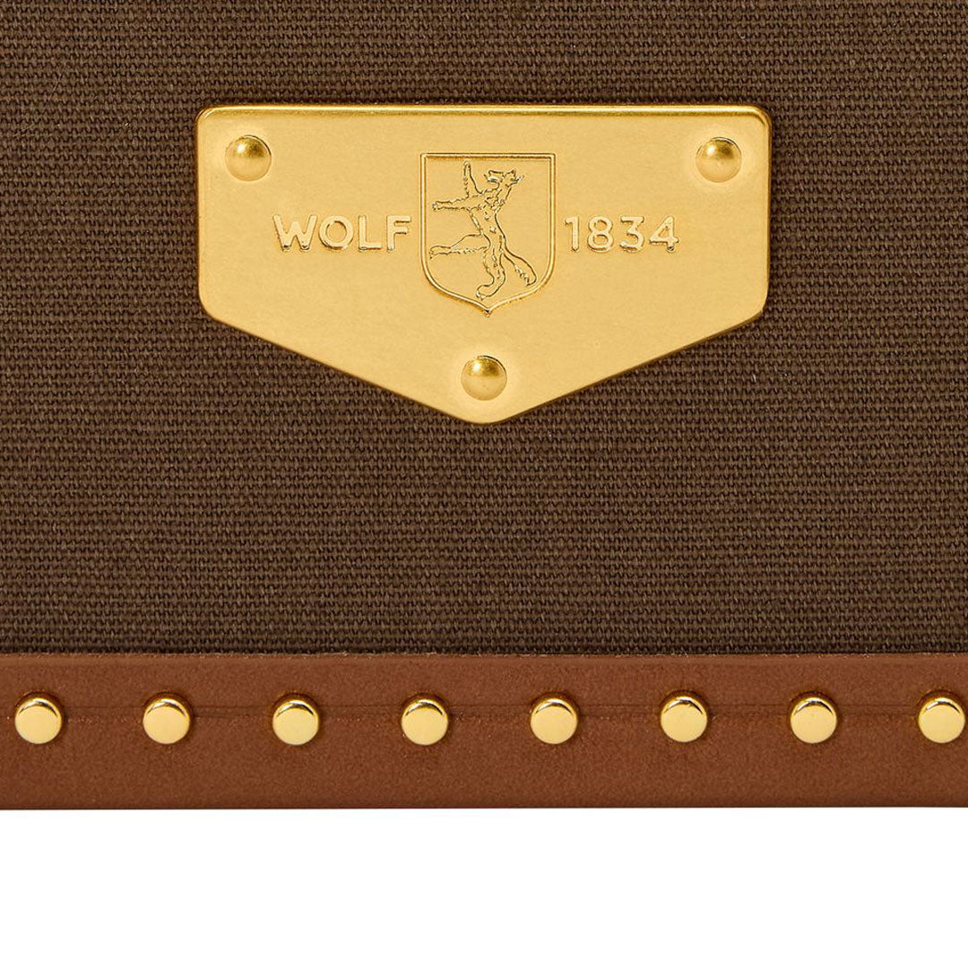 Ida Trunk Jewellery Box - Khaki