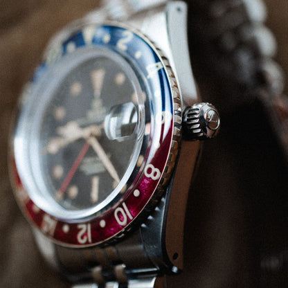 Panton MKII – Black Dial / Heavy Aged