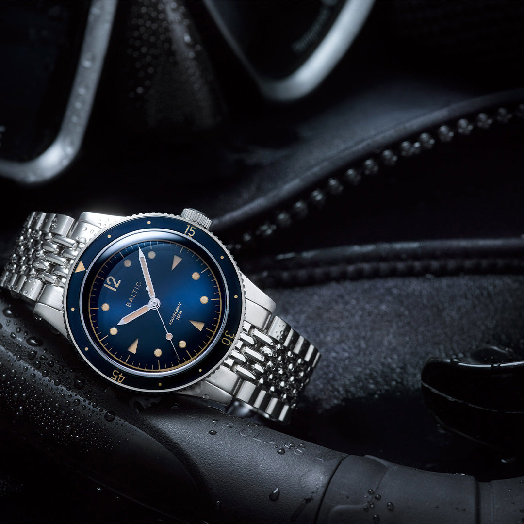 Aquascaphe Classic Blue Gilt – Time Keeper
