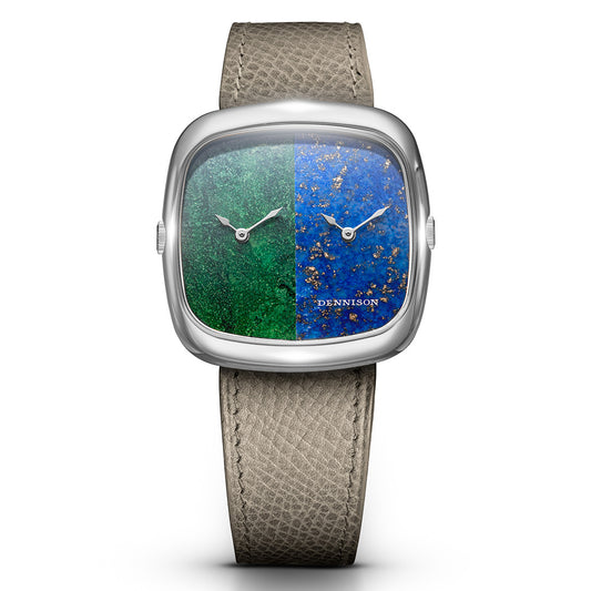ALD Dual Time - Bloodstone–Lapis In Steel