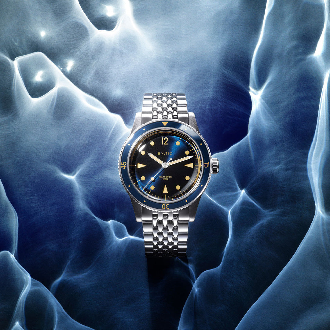 Aquascaphe Classic Blue Gilt – Time Keeper