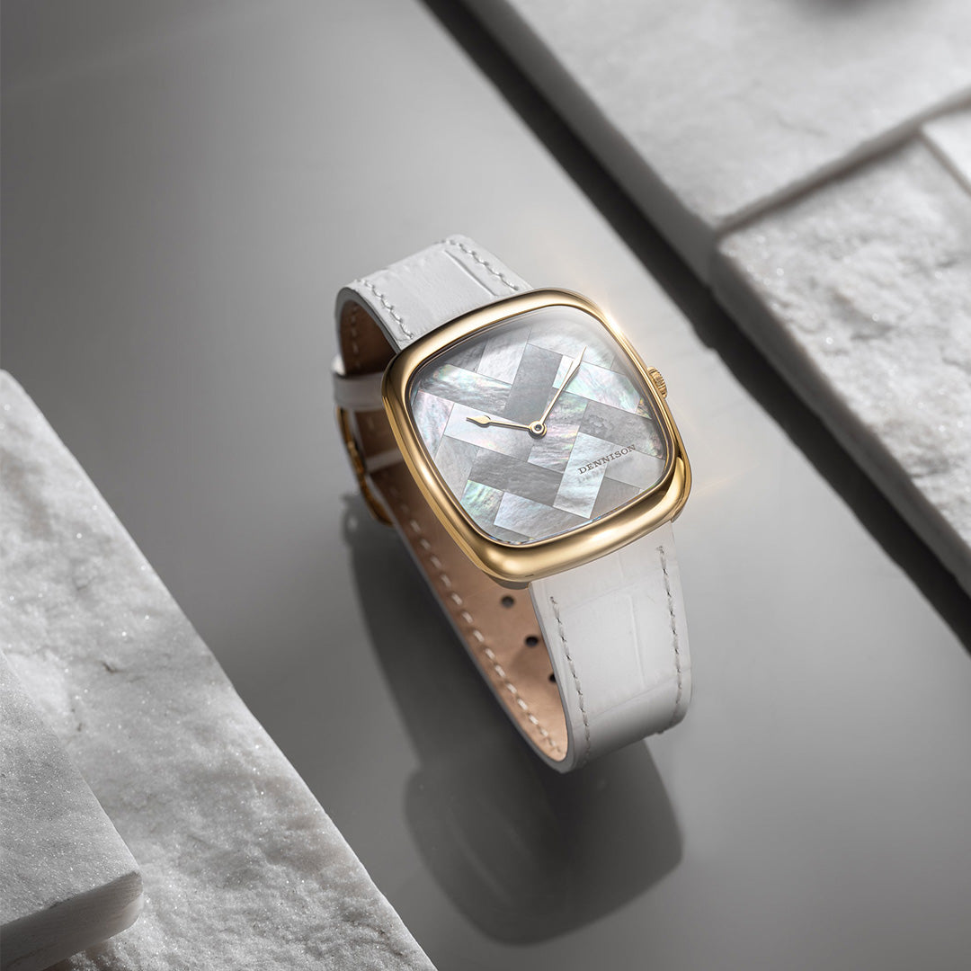 White MOP "Ghost" In Steel