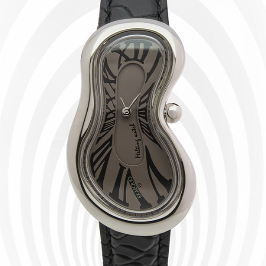 Melting Watch - Silver Fume Dial