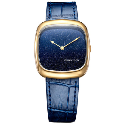 Midnight Aventurine in Gold