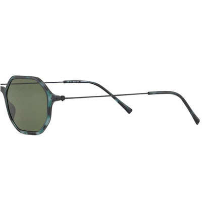 Matt Green Marble Sunglasses– Octagonal