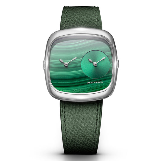 ALD Dual Time - Malachite – Green Sunray In Steel