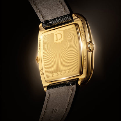 ALD Dual Time - عين النمر- ماربل بالذهب - ALD Dual Time - عين النمر بالذهب