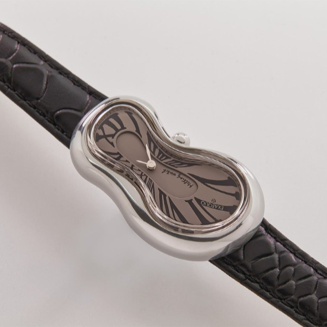 Melting Watch - Silver Fume Dial