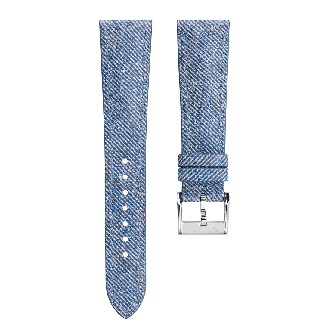 Stone Washed Denim Signature Strap