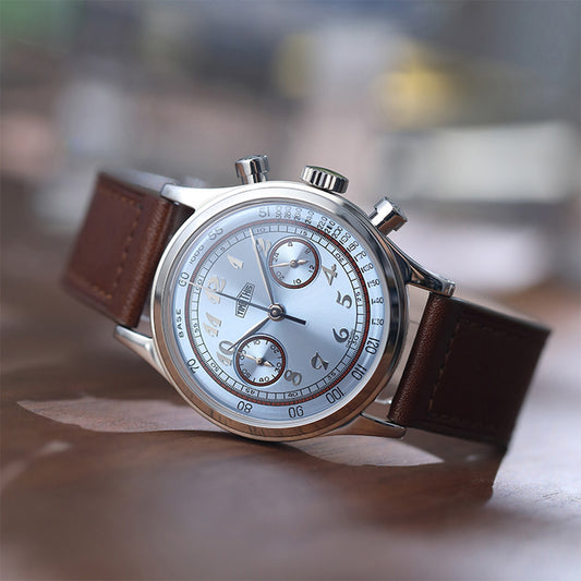 Vintage Mecaquartz Chrono - Glacier Blue